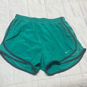 Nike Women's Green Athletic Shorts
